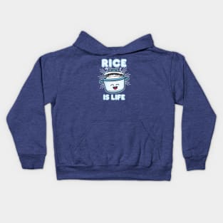 Rice Is Life Kids Hoodie